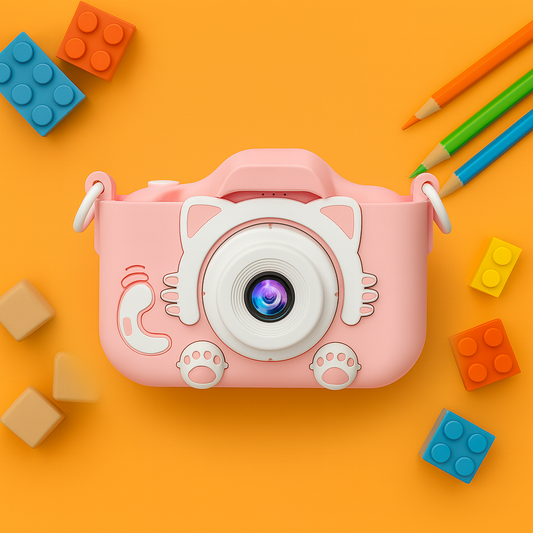 Appareil Photo Numérique Fille 1080P + carte mémoire 32 Go