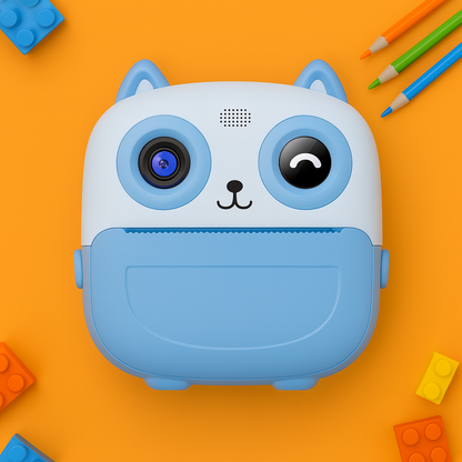 Appareil Photo Instantané Enfant Full HD + carte mémoire 32 Go