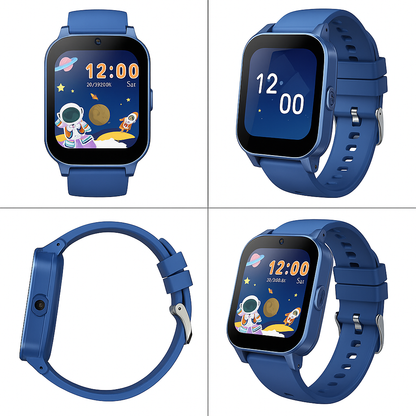 Montre Connectée Garçon éducative – 30 jeux, Histoires & Lampe torche | KidooWatch™