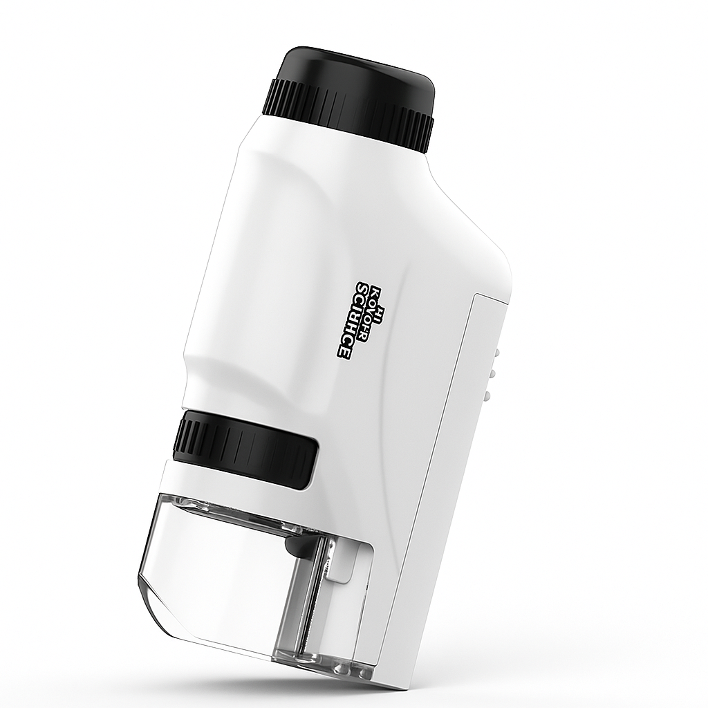 Microscope Enfant 120× – LED & Format de Poche