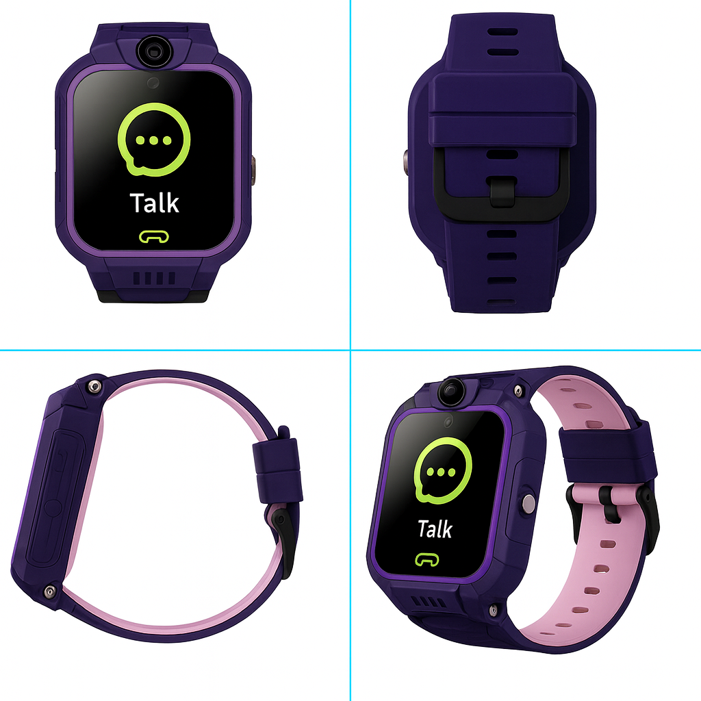 Montre connectée Fille ludique – SOS, appel vidéo | KidooWatch™