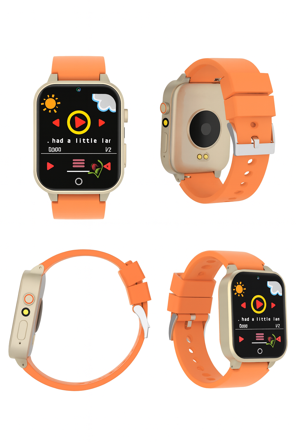Montre connectée enfant – 26 jeux ludique  & appareil photo | KidooWatch™