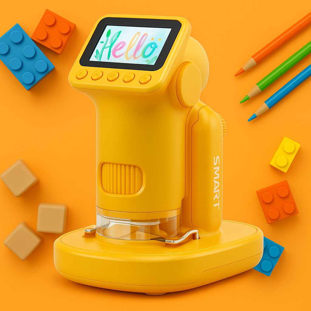 Microscope Enfant détachable HD – Exploration Ludique & Éducative