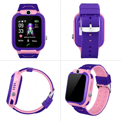 Montre Connectée Fille 4 À 7 ans – SOS, GPS, Appels | KidooWatch™