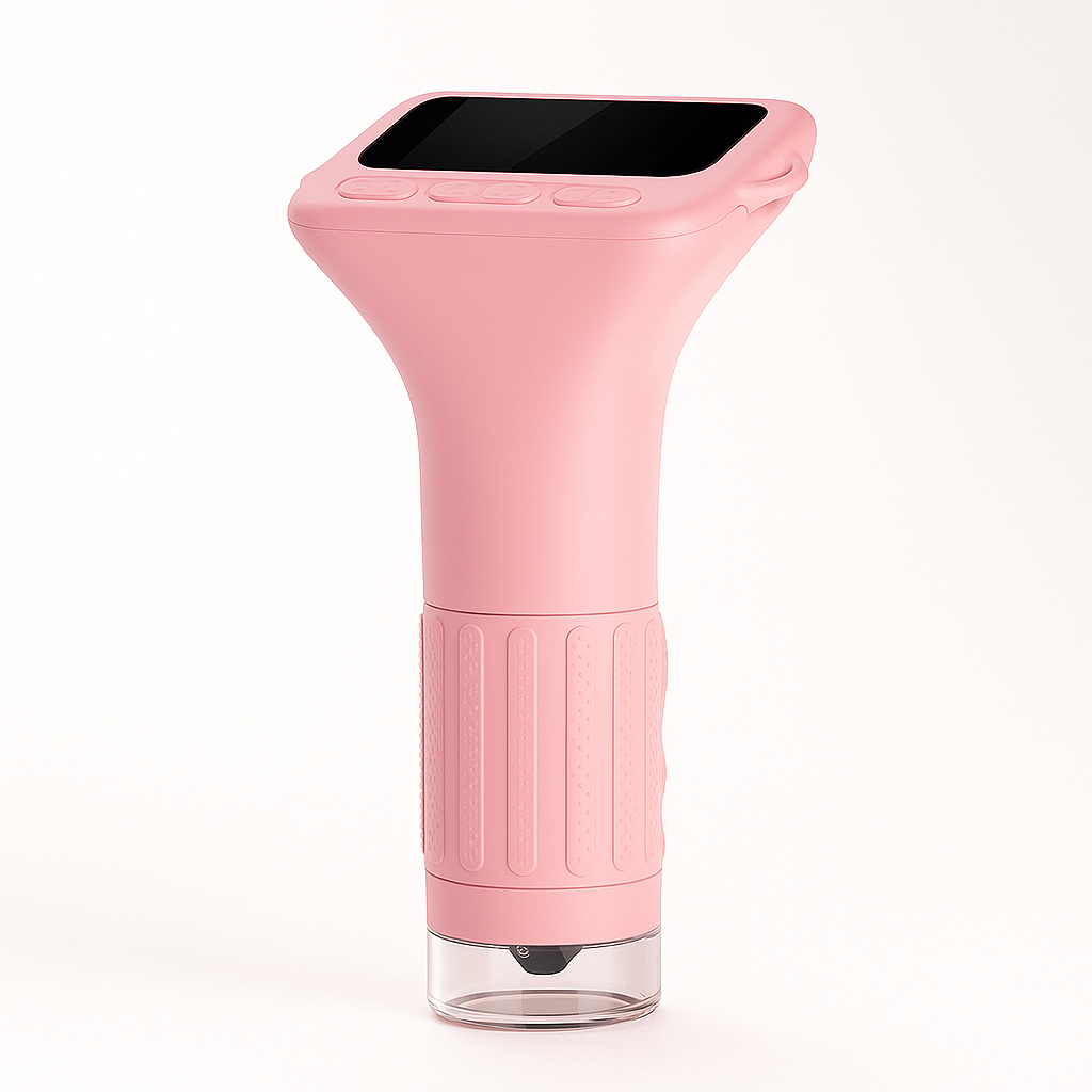 Microscope Fille 1000× – Écran IPS & Caméra HD