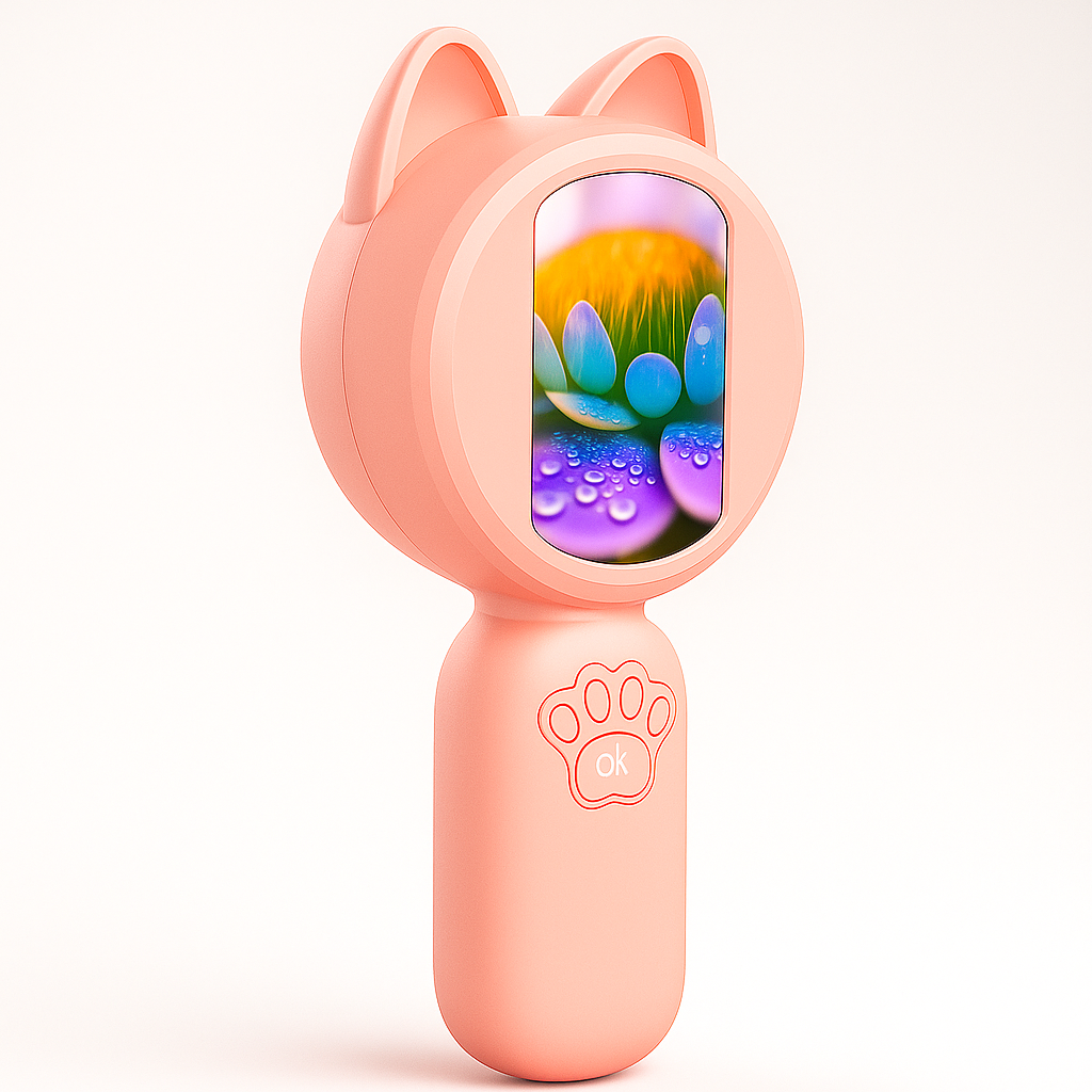 Microscope Fille 1000× – Écran IPS & Jeux Intégrés |