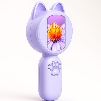 Microscope Fille 1000× – Écran IPS & Jeux Intégrés |