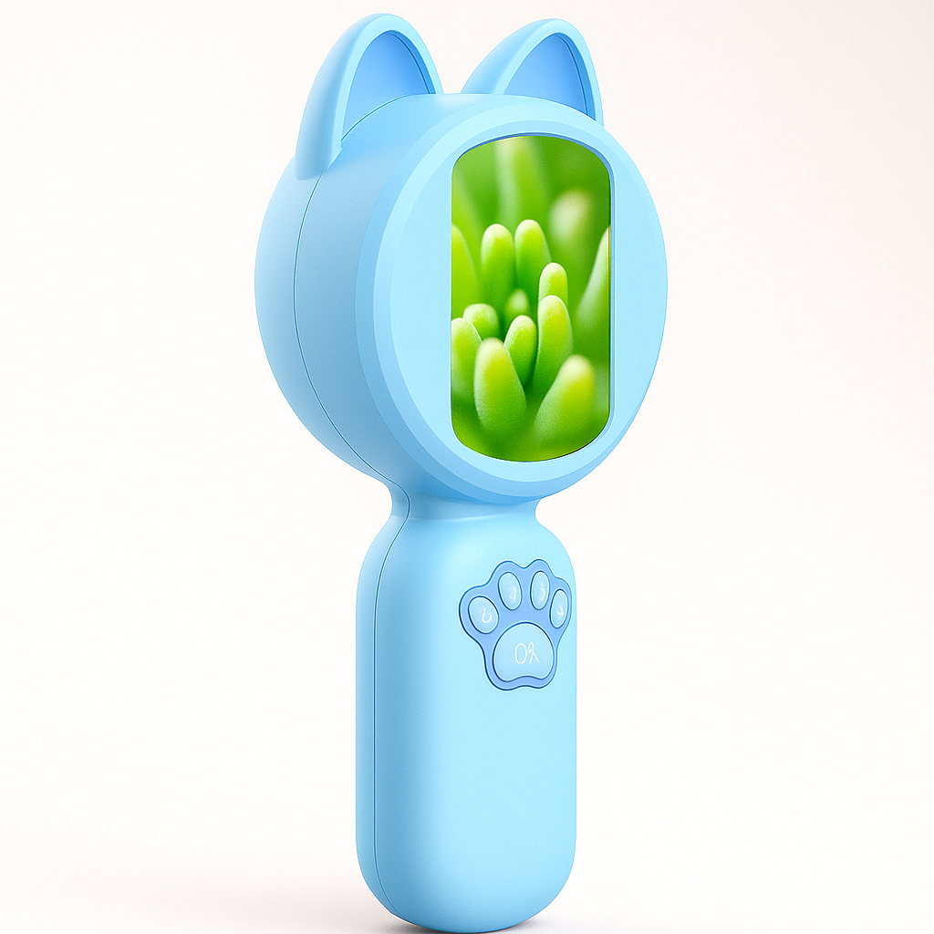 Microscope Enfant 1000× – Écran IPS & Jeux Intégrés |