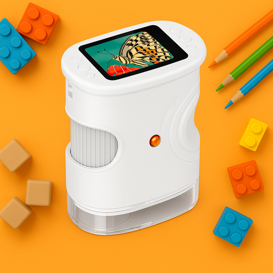 Microscope Portable Enfant 1000× –  Photo/Vidéo