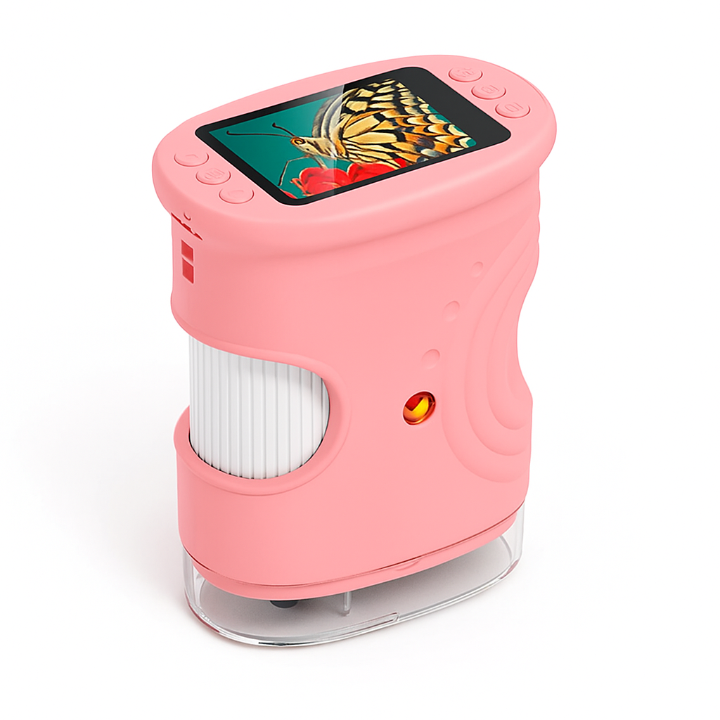 Microscope Portable Fille 1000× –  Photo/Vidéo