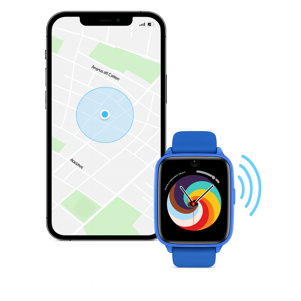 Montre Connectée Garçon 4G – GPS Précis, Appel Vidéo | KidooWatch™