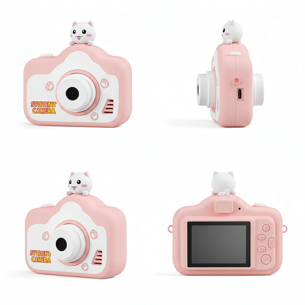 Appareil Photo Enfant  – 4000W HD Vidéo + carte mémoire 32 Go
