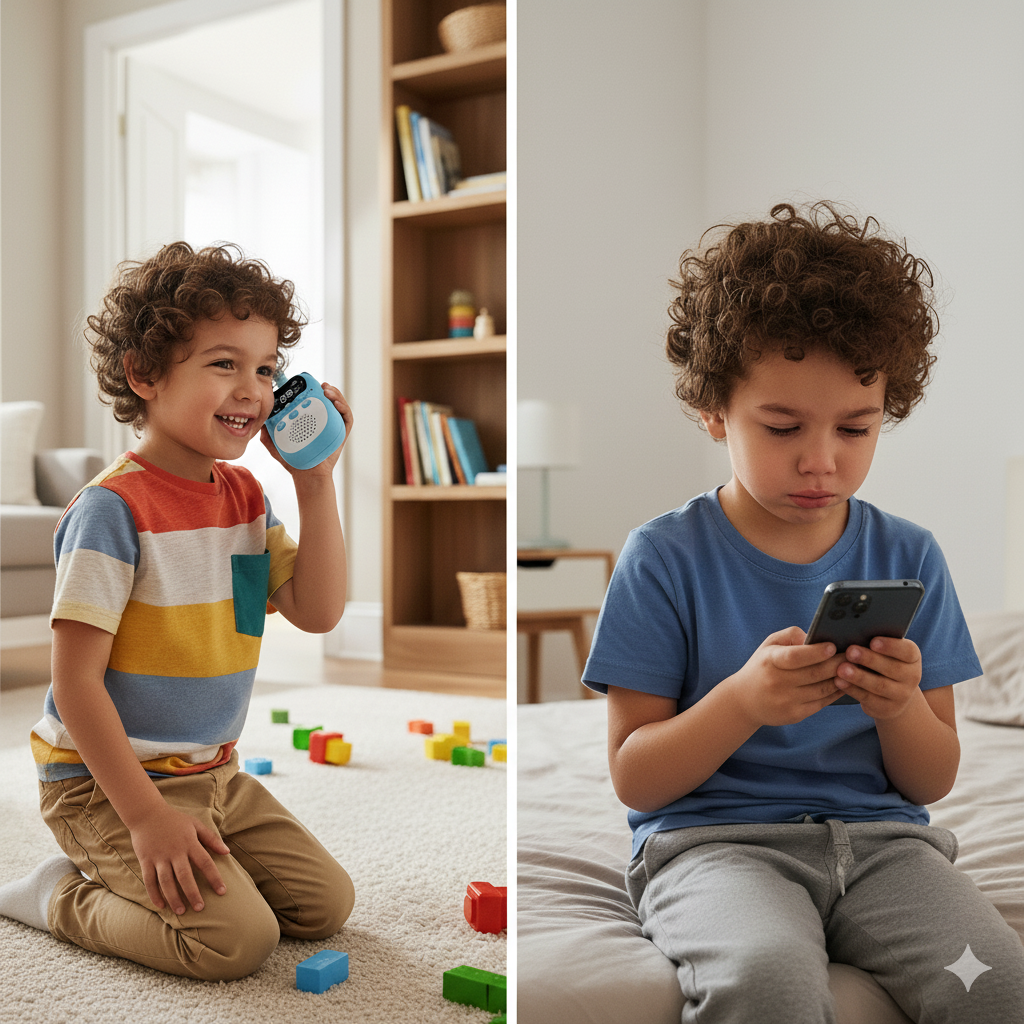 Talkie-Walkie Enfant Rechargeable – Portée 3 km, Jeu et Sécurité | KidooWatch™