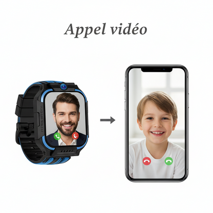 Montre Connectée garçon  5G Amovible – GPS, appel vidéo | KidooWatch™