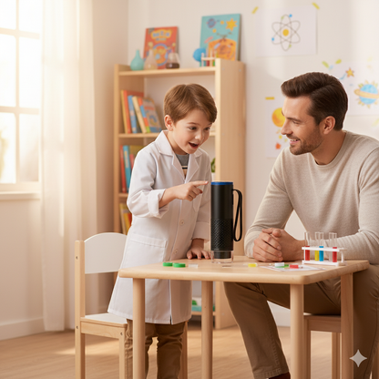 Microscope WiFi Enfant – Zoom 1000× & App Mobile