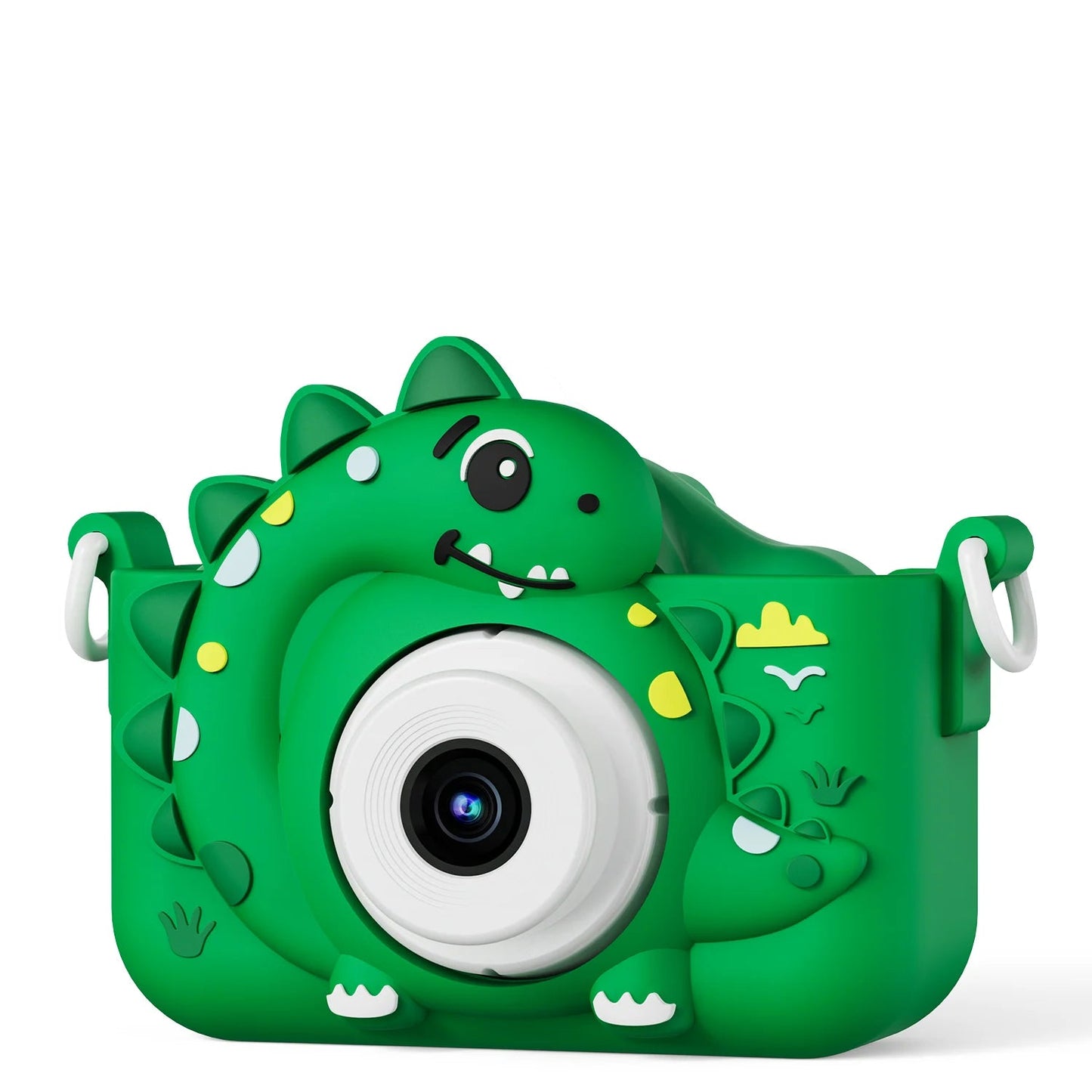 Appareil Photo Enfant Dinosaure – 1080P HD Double Objectif + carte mémoire 32 Go