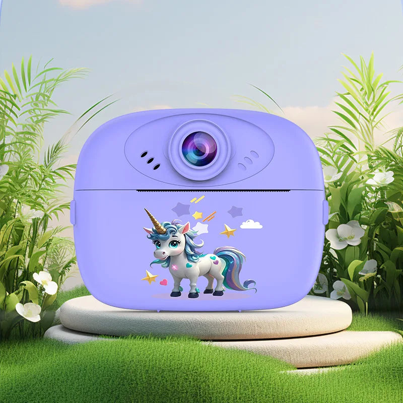 Appareil Photo Instantané Enfant – Impression Thermique HD + carte mémoire 32 Go