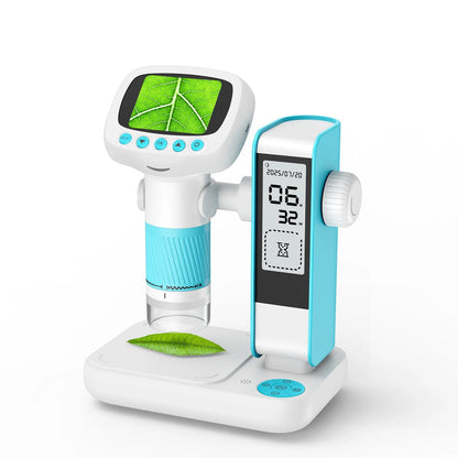 Microscope Enfant 1000× – Avec Réveil & Photo/Vidéo