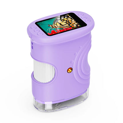 Microscope Portable Fille 1000× –  Photo/Vidéo