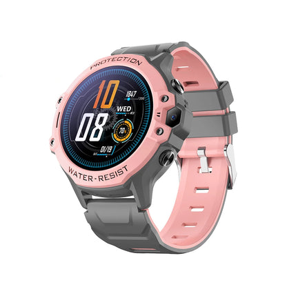 Montre Connectée Fille 4G ronde – GPS WiFi, appel vidéo & SOS | KidooWatch™
