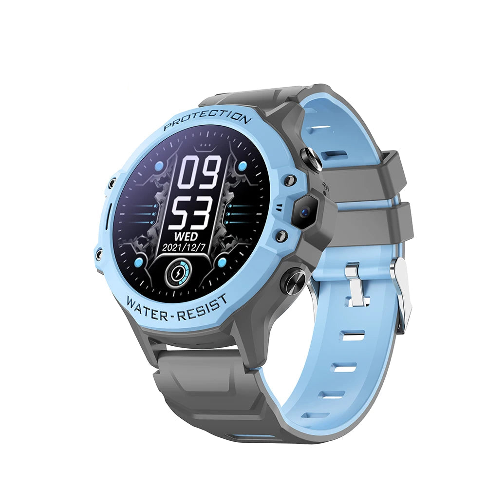 Montre Connectée Enfant 4G ronde – GPS WiFi, appel vidéo & SOS | KidooWatch™