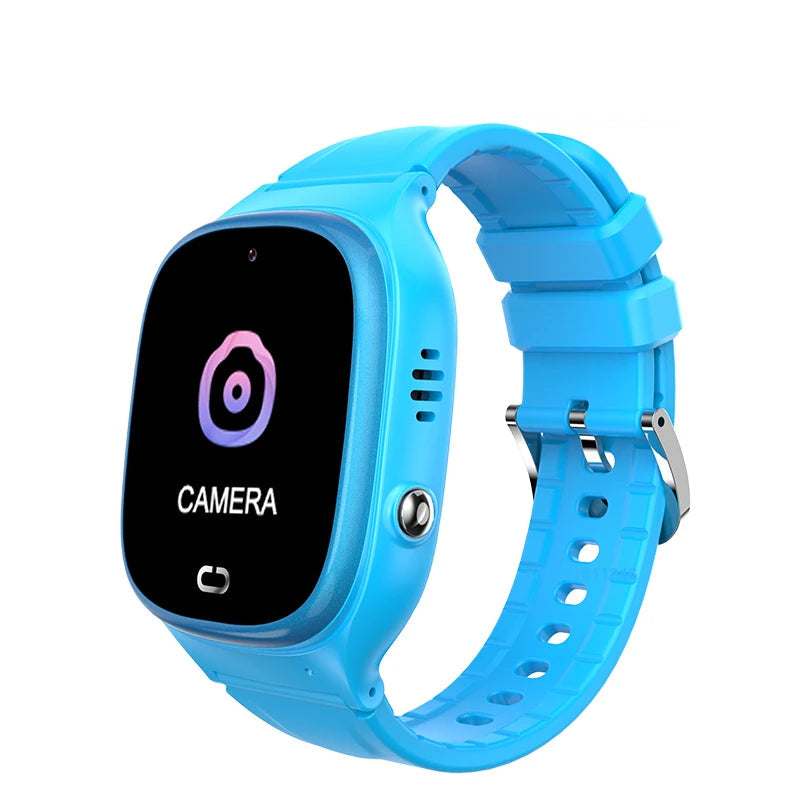 Montre Connectée Bleu Enfant 2G avec SOS & Mode école | KidooWatch™