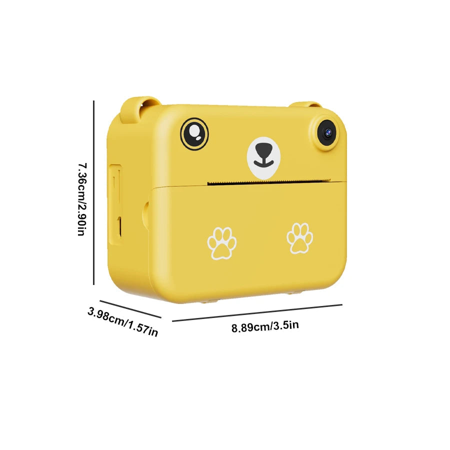 Appareil Photo Instantané Enfant 1080P – Objectif Rotatif 180°