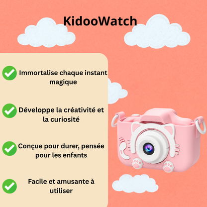 Appareil Photo Numérique Fille 1080P + carte mémoire 32 Go