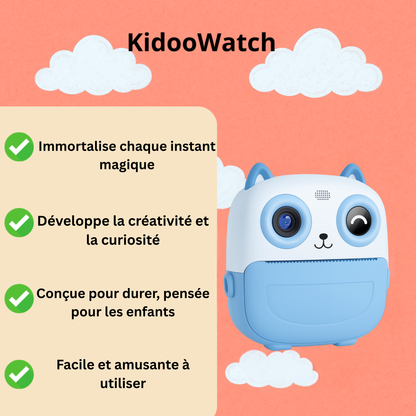 Appareil Photo Instantané Enfant Full HD + carte mémoire 32 Go