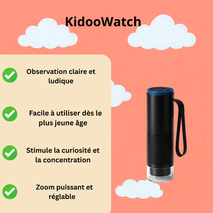 Microscope WiFi Enfant – Zoom 1000× & App Mobile