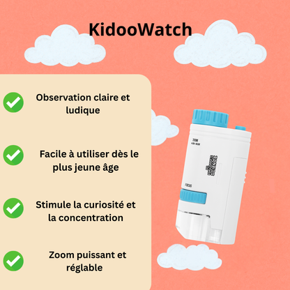 Microscope de poche LED pour Enfant 200×