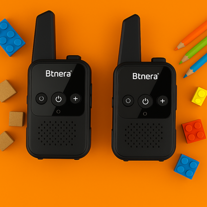 Talkie-Walkie Enfan 2000 mAh – Pack de 2 Rechargeables Longue Portée | KidooWatch™