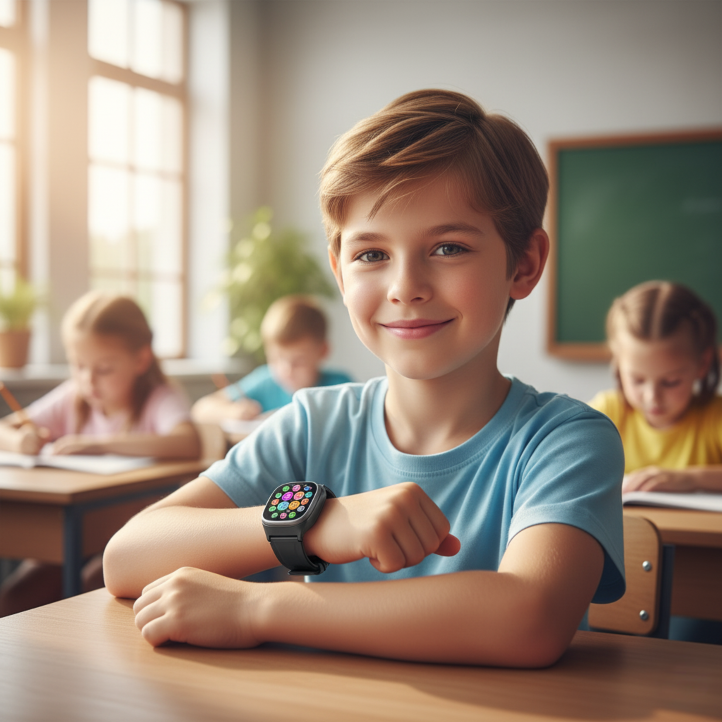 Montre connectée enfant 2G avec SOS & Mode école | KidooWatch™