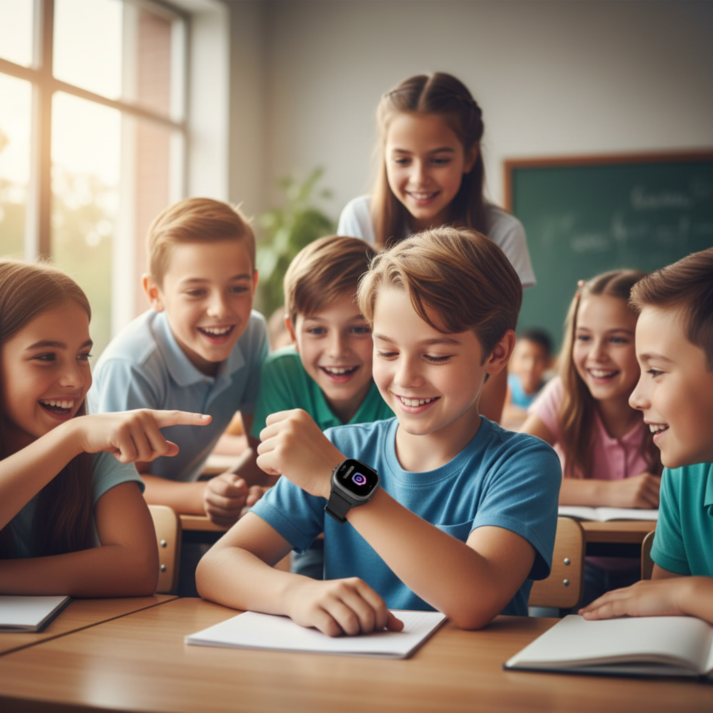 Montre connectée enfant 2G avec SOS & Mode école | KidooWatch™