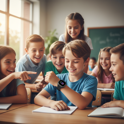 Montre connectée enfant 2G avec SOS & Mode école | KidooWatch™