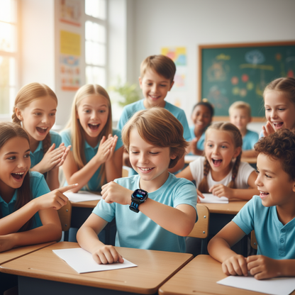 Montre Connectée garçon  5G Amovible – GPS, appel vidéo | KidooWatch™