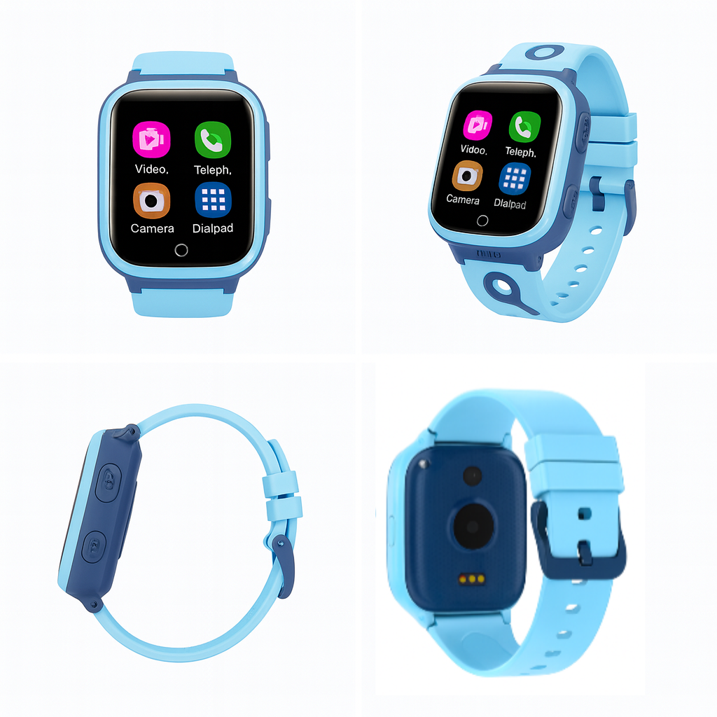 Montre connectée enfant 4G 1000mAh – GPS , appel vidéo  | KidooWatch™
