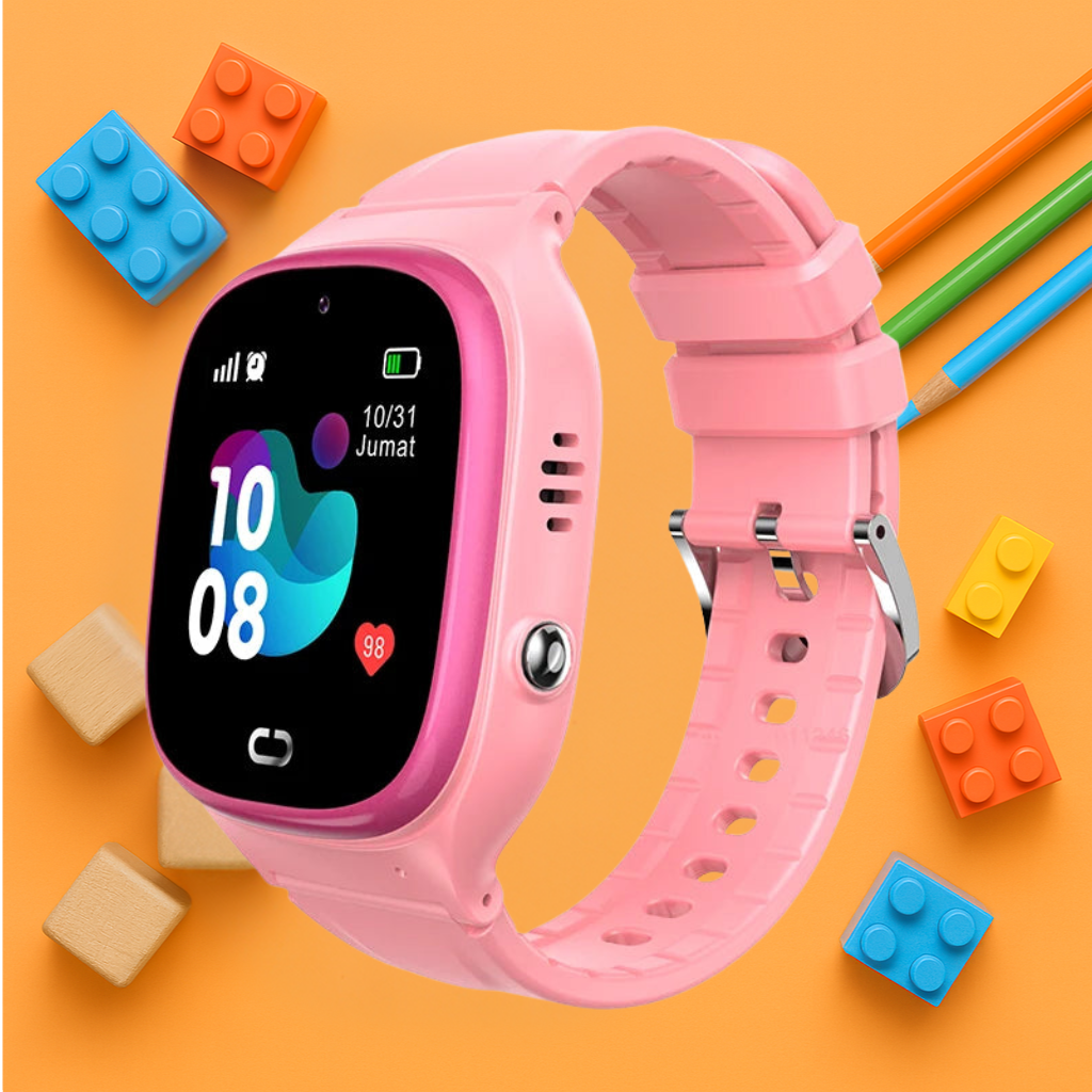 Montre connectée Fille 2G avec SOS & Mode école | KidooWatch™