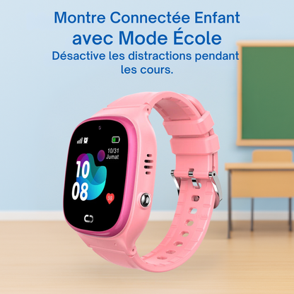 Montre connectée Fille 2G avec SOS & Mode école | KidooWatch™