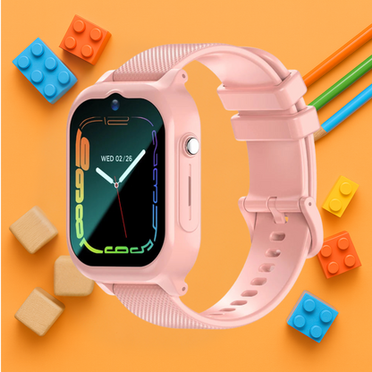 Montre connectée Fille 4G  – GPS précis, appel vidéo & SOS | KidooWatch™