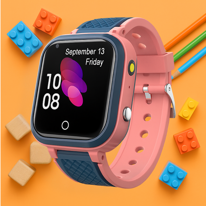 Montre Connectée Fille 4G Avec Boîtier En  Alliage – GPS , appel vidéo | KidooWatch™