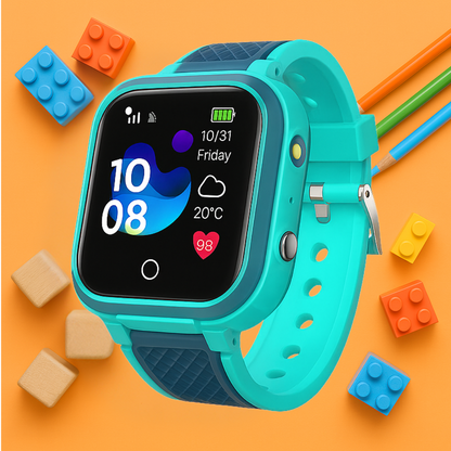 Montre Connectée Enfant  LT21 Avec Boîtier En  Alliage – GPS , appel vidéo | KidooWatch™
