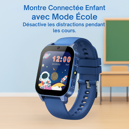 Montre Connectée Garçon éducative – 30 jeux, Histoires & Lampe torche | KidooWatch™