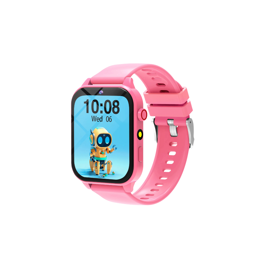 Montre connectée ludique Enfant Rose  - 4 à 7 ans | KidooWatch™