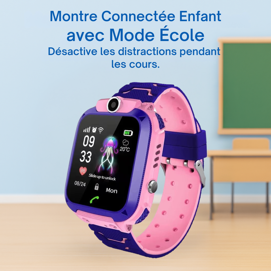 Montre Connectée Fille 4 À 7 ans – SOS, GPS, Appels | KidooWatch™