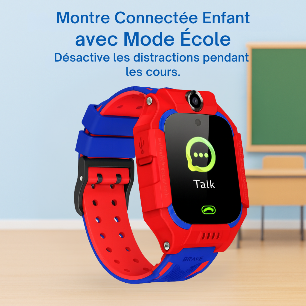 Montre connectée enfant ludique – SOS, appel vidéo | KidooWatch™