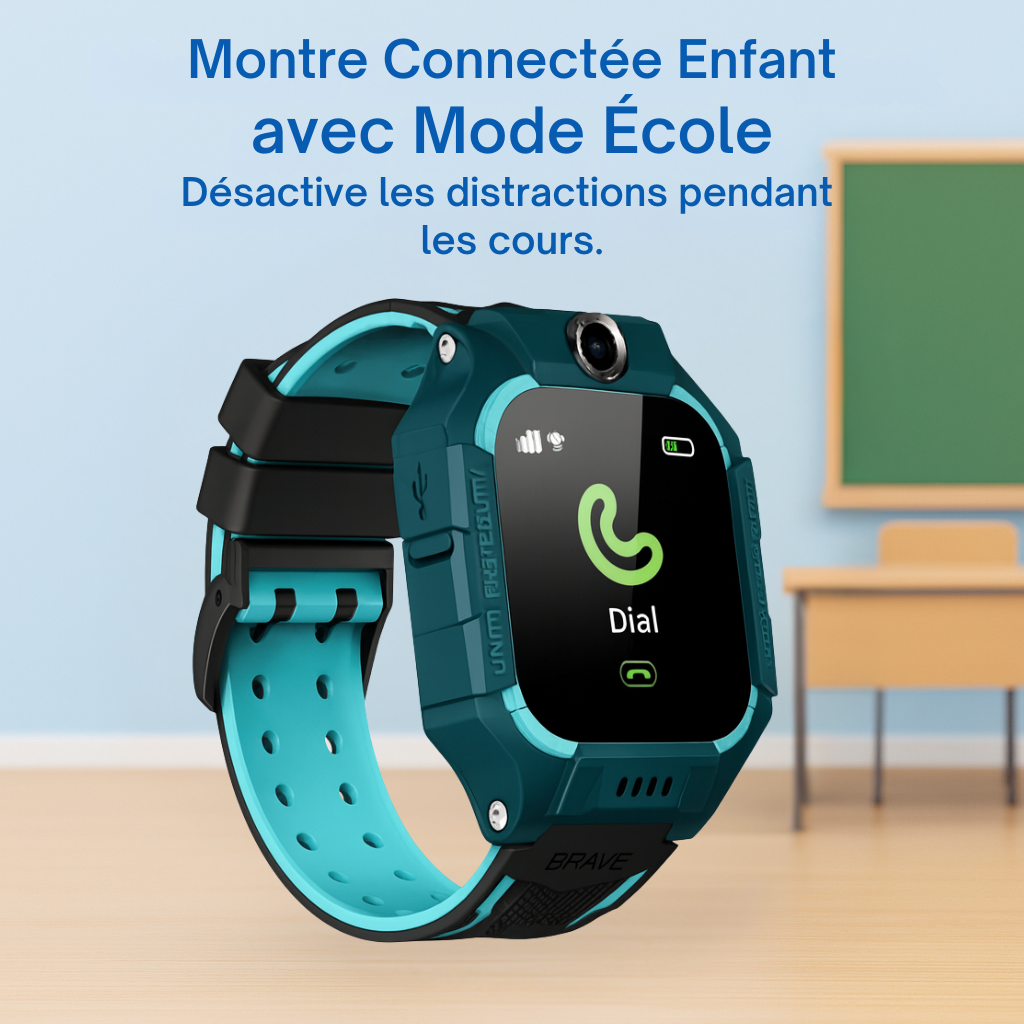 Montre connectée Garçon ludique – SOS, appel vidéo | KidooWatch™
