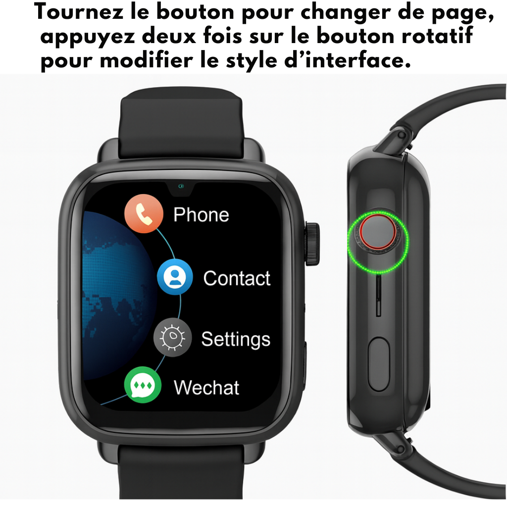 Montre Connectée  Enfant  4G – GPS Précis, Appel Vidéo| KidooWatch™